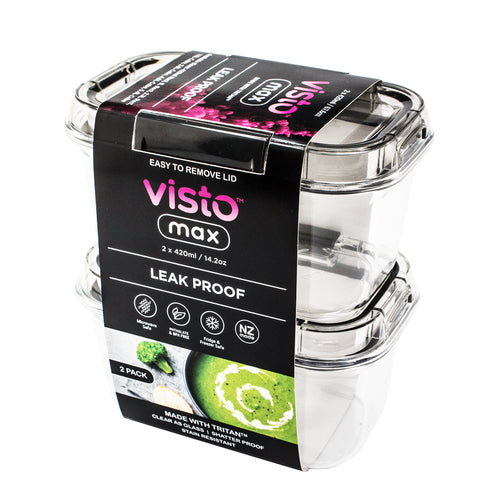 Visto™ Max 420ml - Twin Pack (Rect.) - Product Trade - New Zealand Made